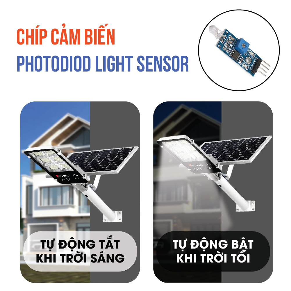 Đèn Bàn Chải 300w Vinda Solar