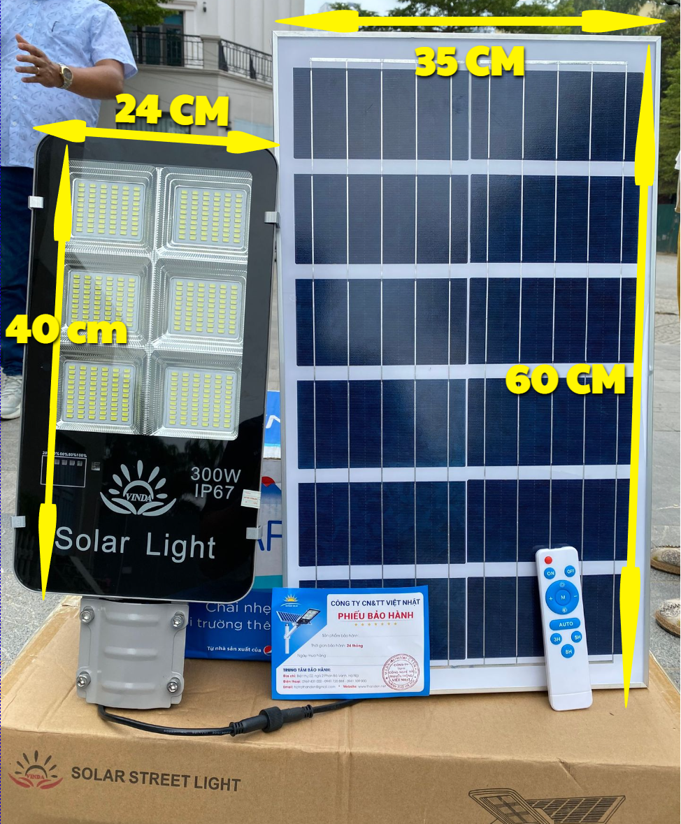 Đèn Đường 300w Vinda Solar